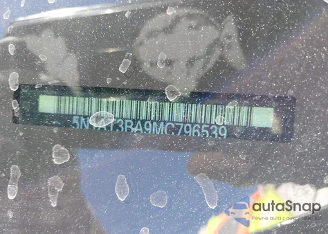 2021 Nissan Rogue Sv z USA, uszkodzony, nr VIN 5N1AT3BA9MC796539